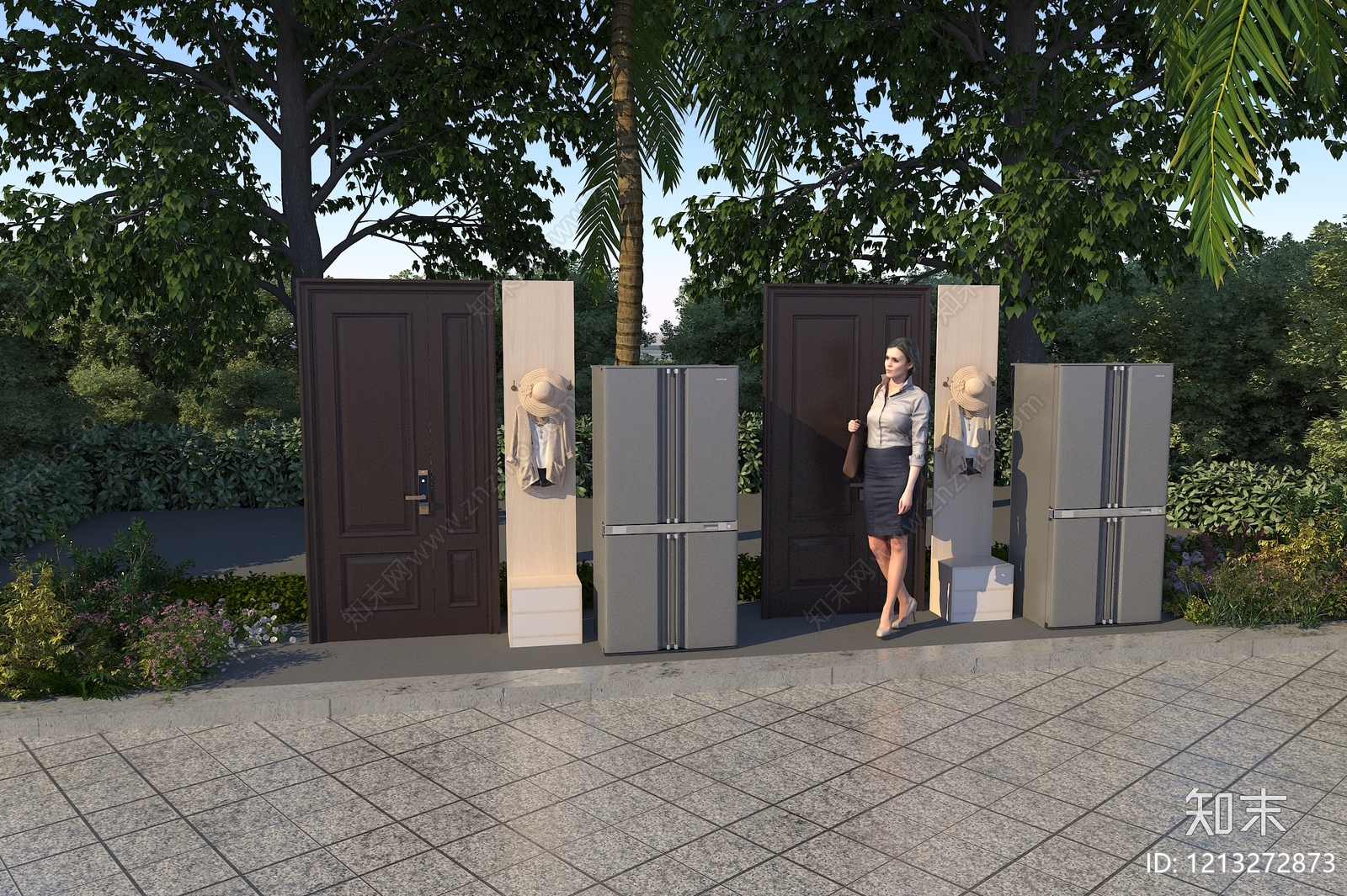 现代简约其他家居建材展厅3D模型下载【ID:1213272873】