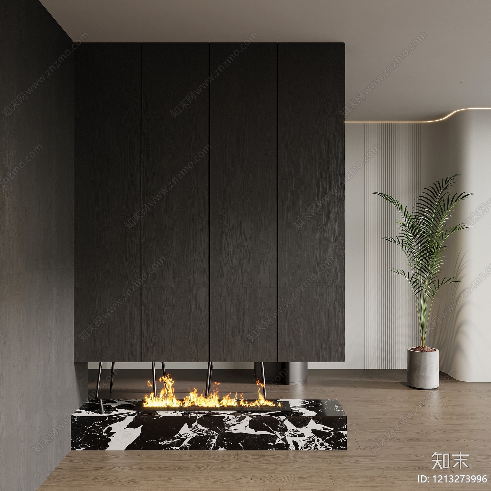 极简玄关SU模型下载【ID:1213273996】