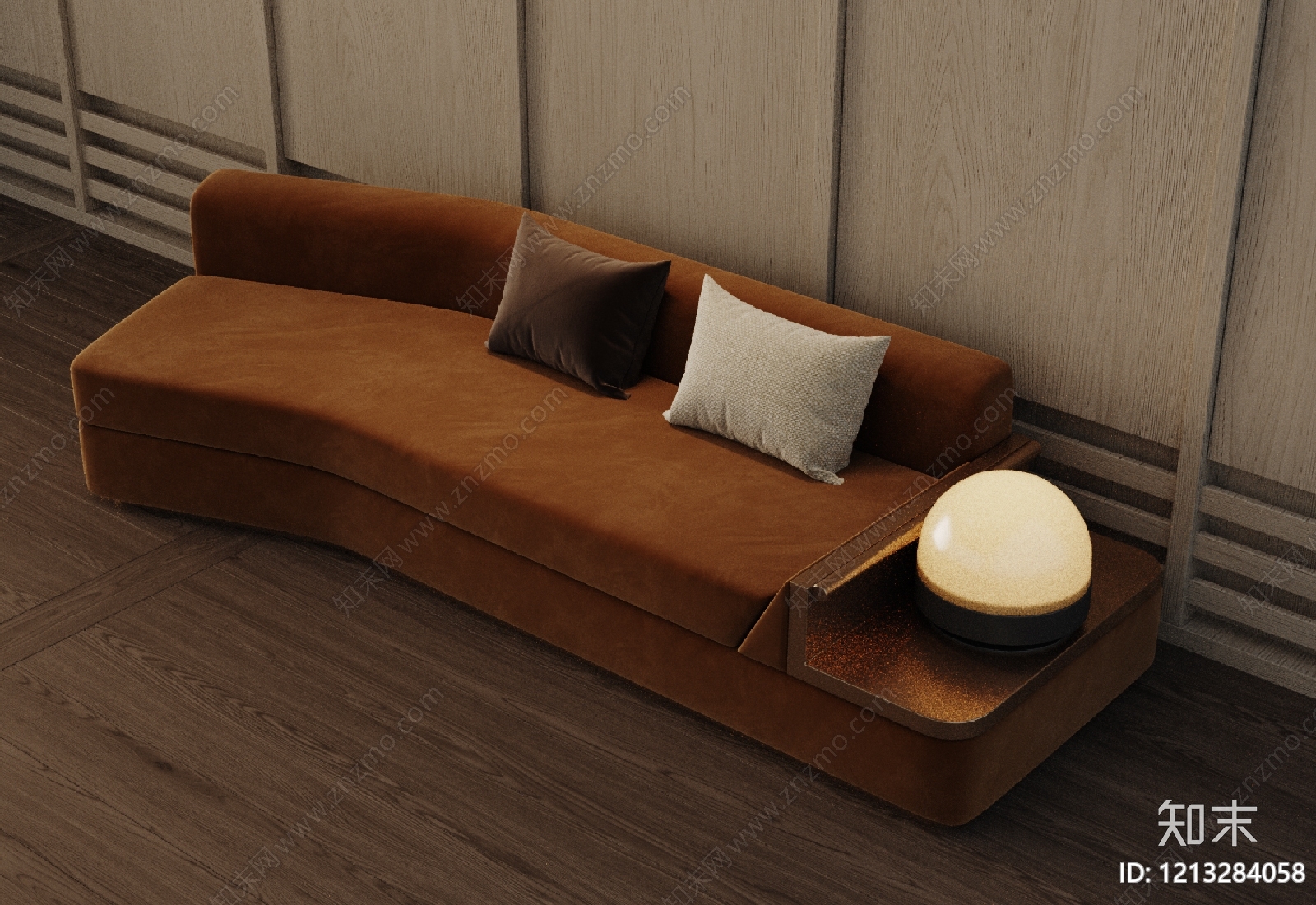 现代简约贵妃椅3D模型下载【ID:1213284058】