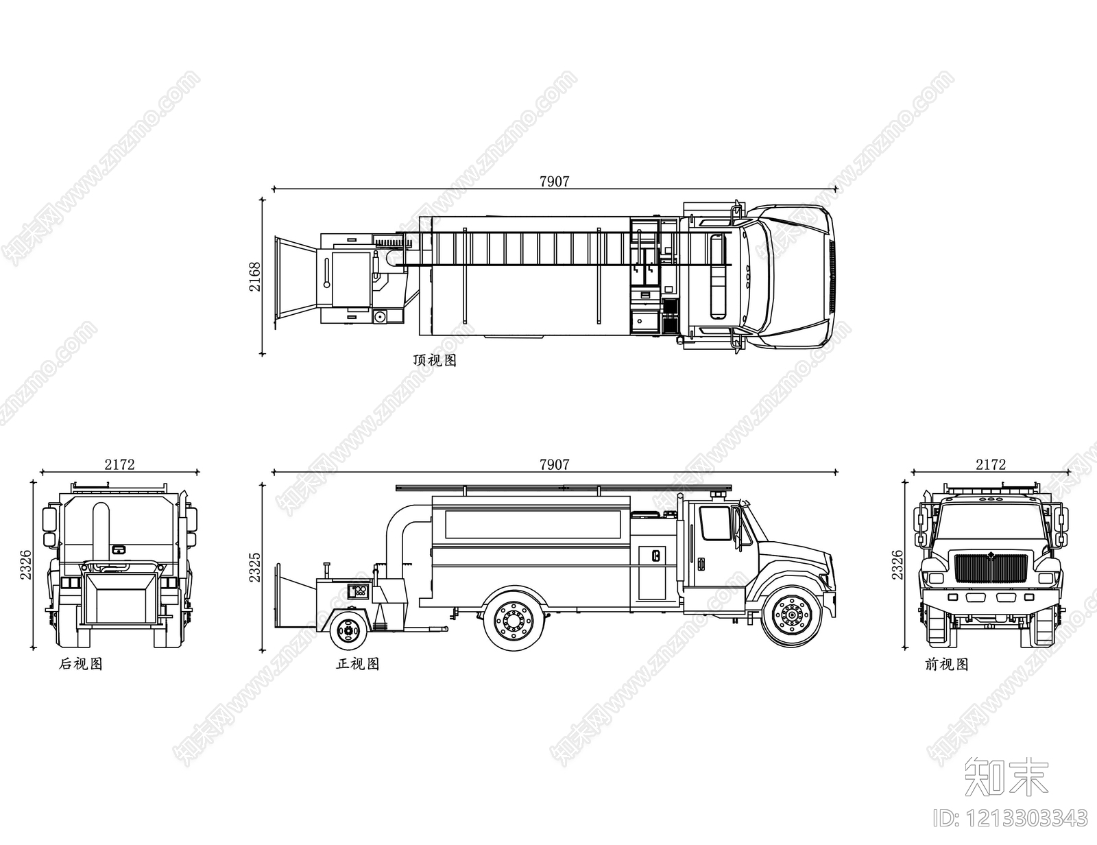 现代交通工具图库施工图下载【ID:1213303343】