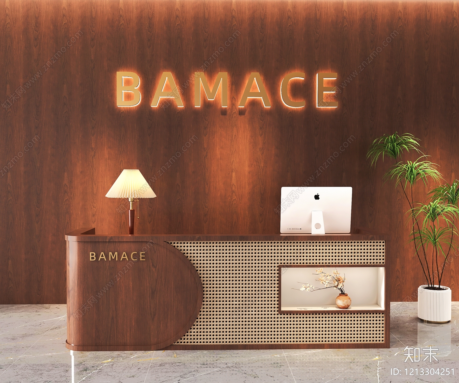 中古风收银台3D模型下载【ID:1213304251】