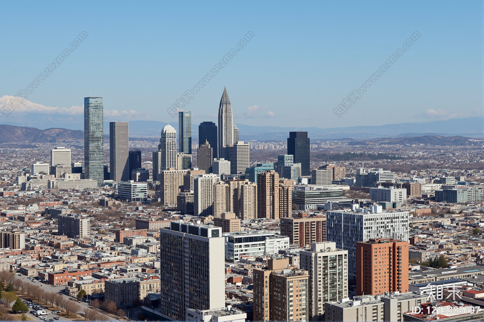 现代城市背景贴图下载【ID:1213305797】