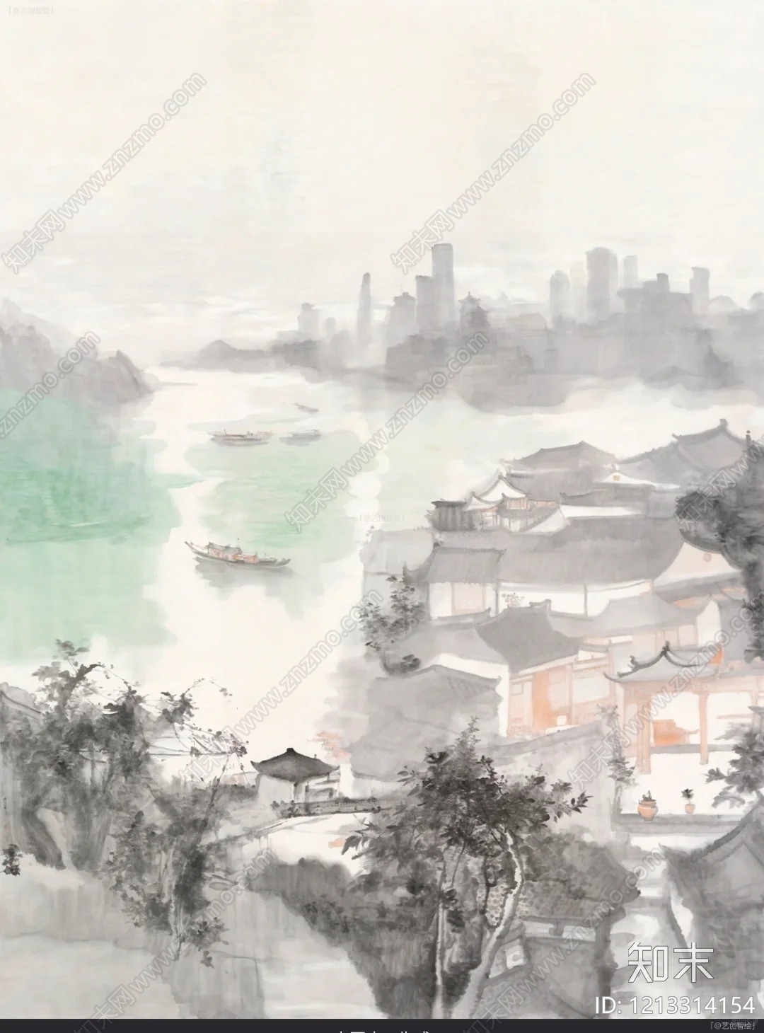 新中式其他壁纸贴图下载【ID:1213314154】