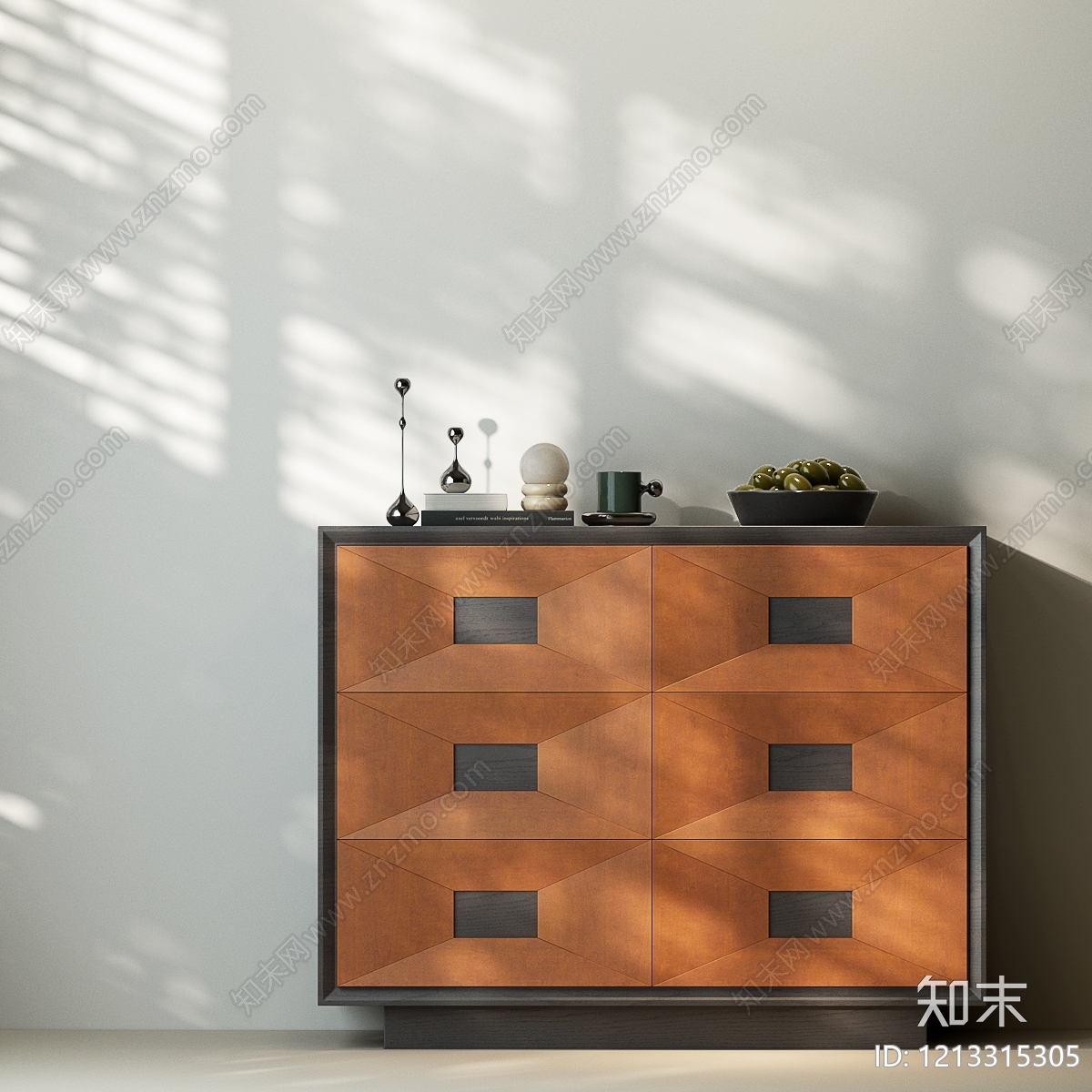 中古斗柜SU模型下载【ID:1213315305】