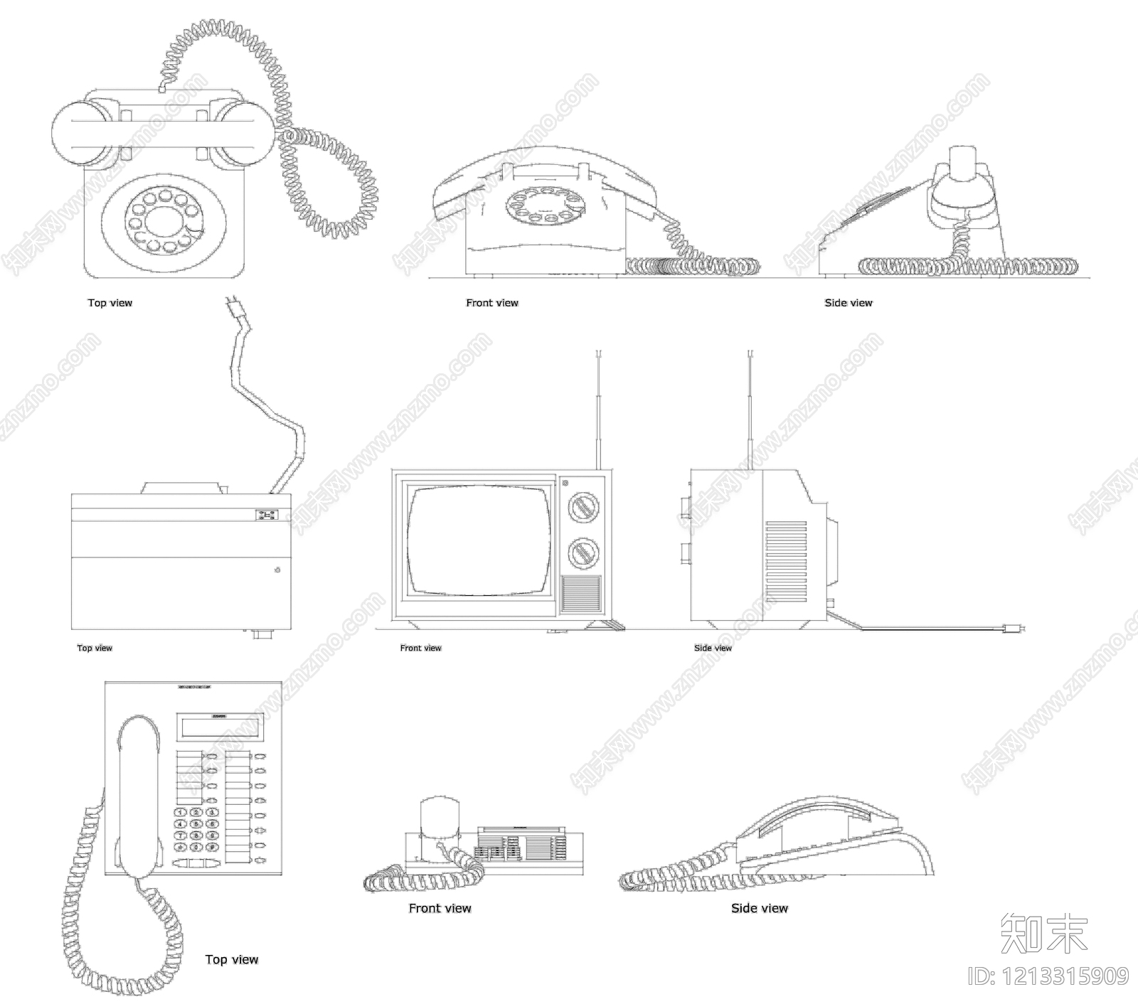 现代电器施工图下载【ID:1213315909】