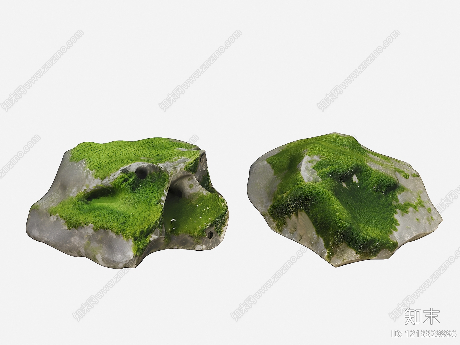 新中式景观景观石SU模型下载【ID:1213329996】