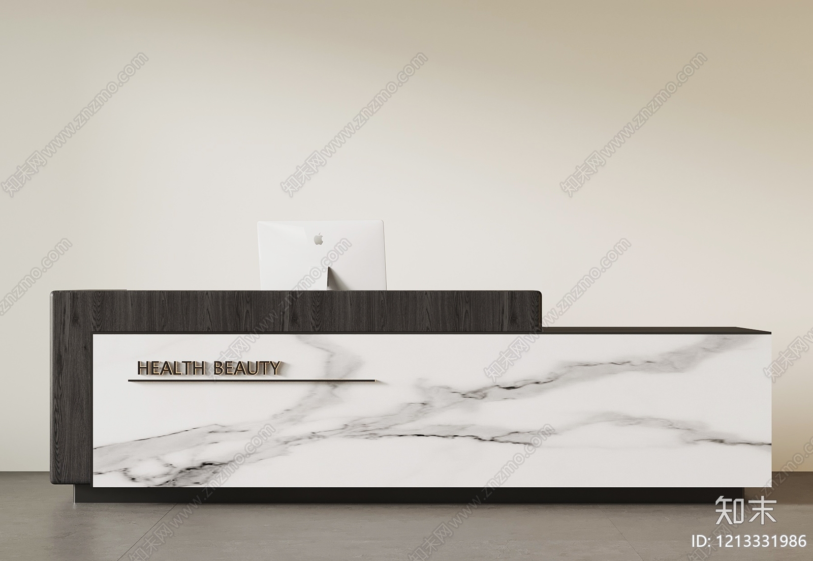 现代简约前台3D模型下载【ID:1213331986】