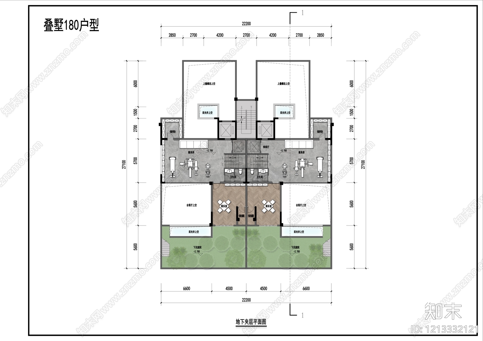 低层住宅cad施工图下载【ID:1213332121】