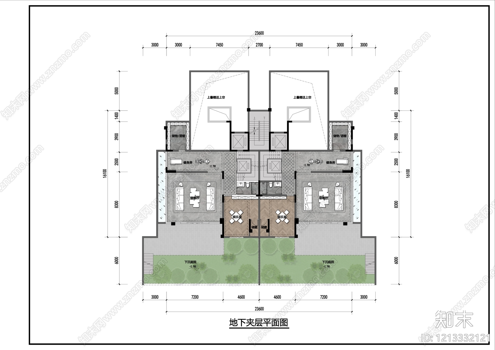 低层住宅cad施工图下载【ID:1213332121】