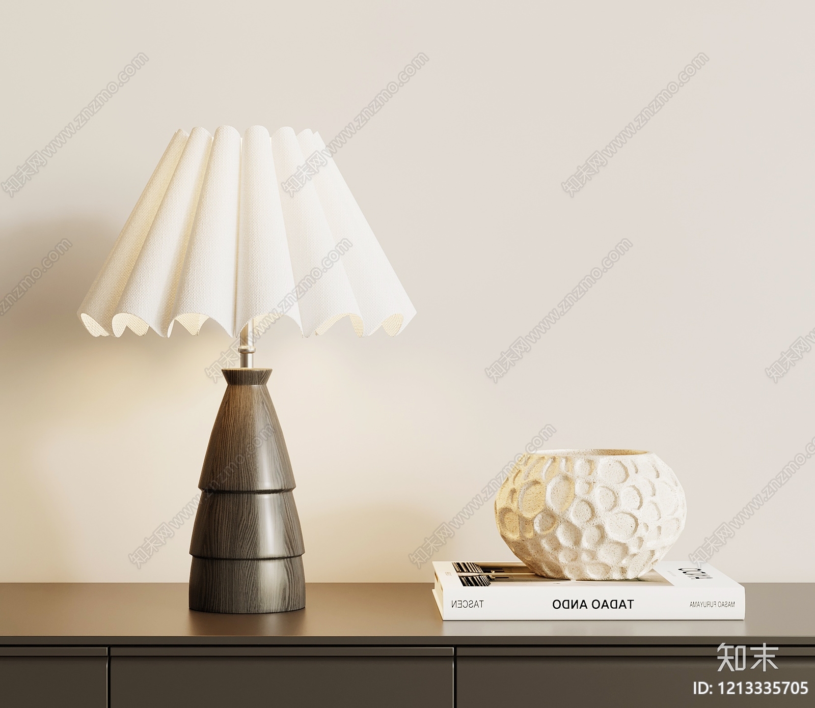 现代简约灯具组合3D模型下载【ID:1213335705】