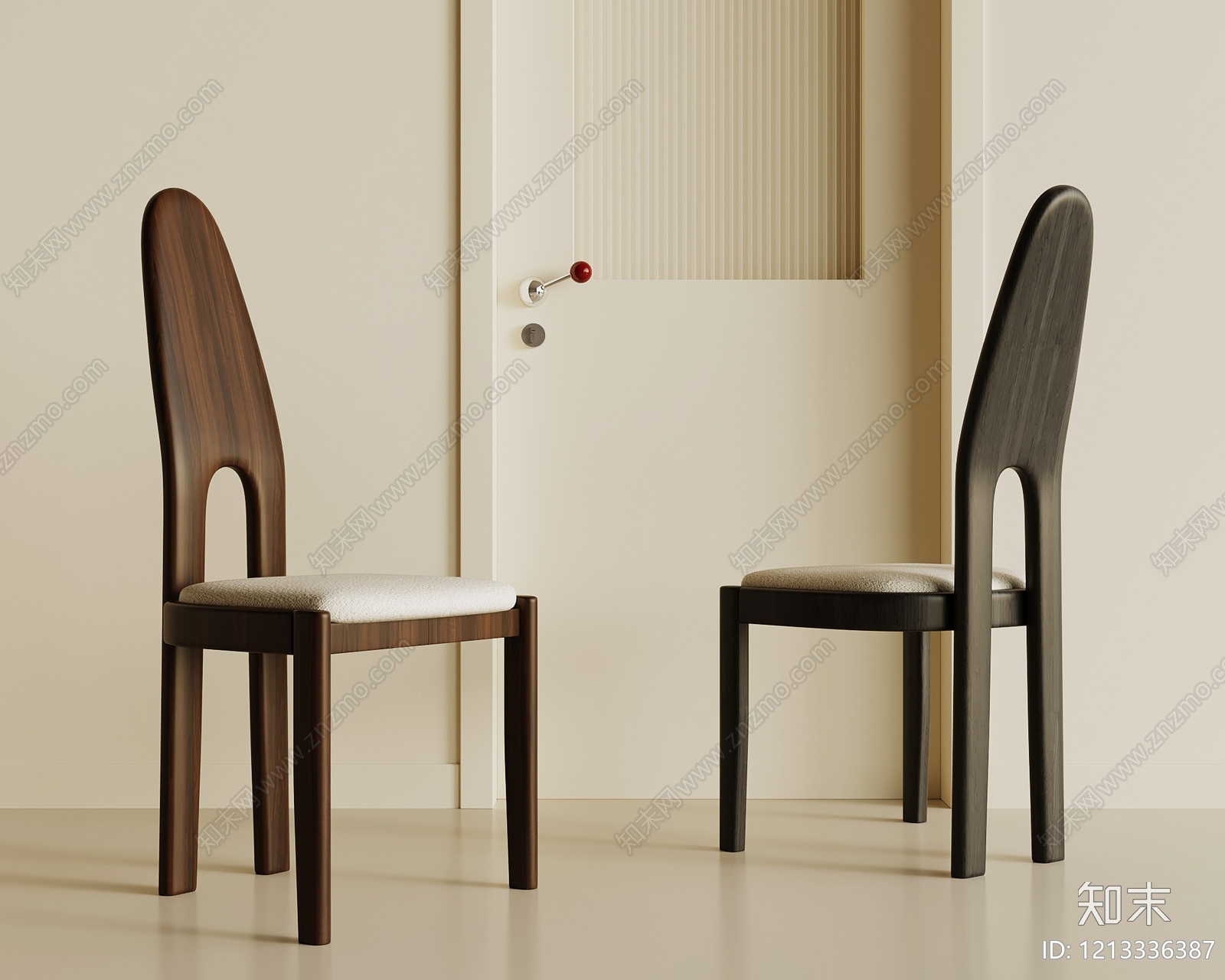 中古办公椅SU模型下载【ID:1213336387】