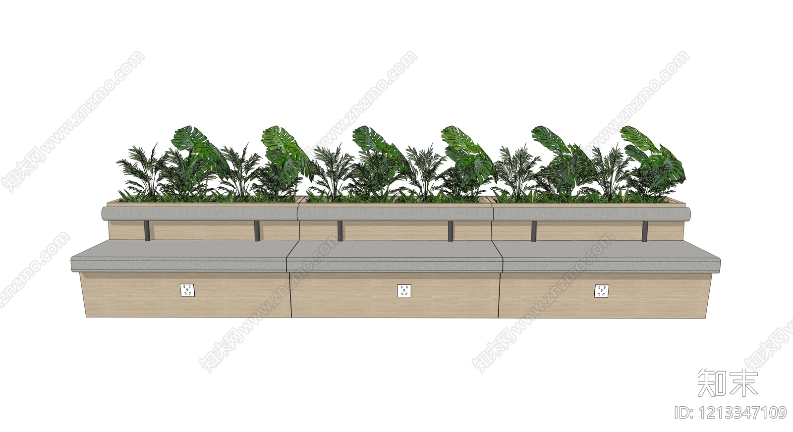 现代简约卡座沙发SU模型下载【ID:1213347109】