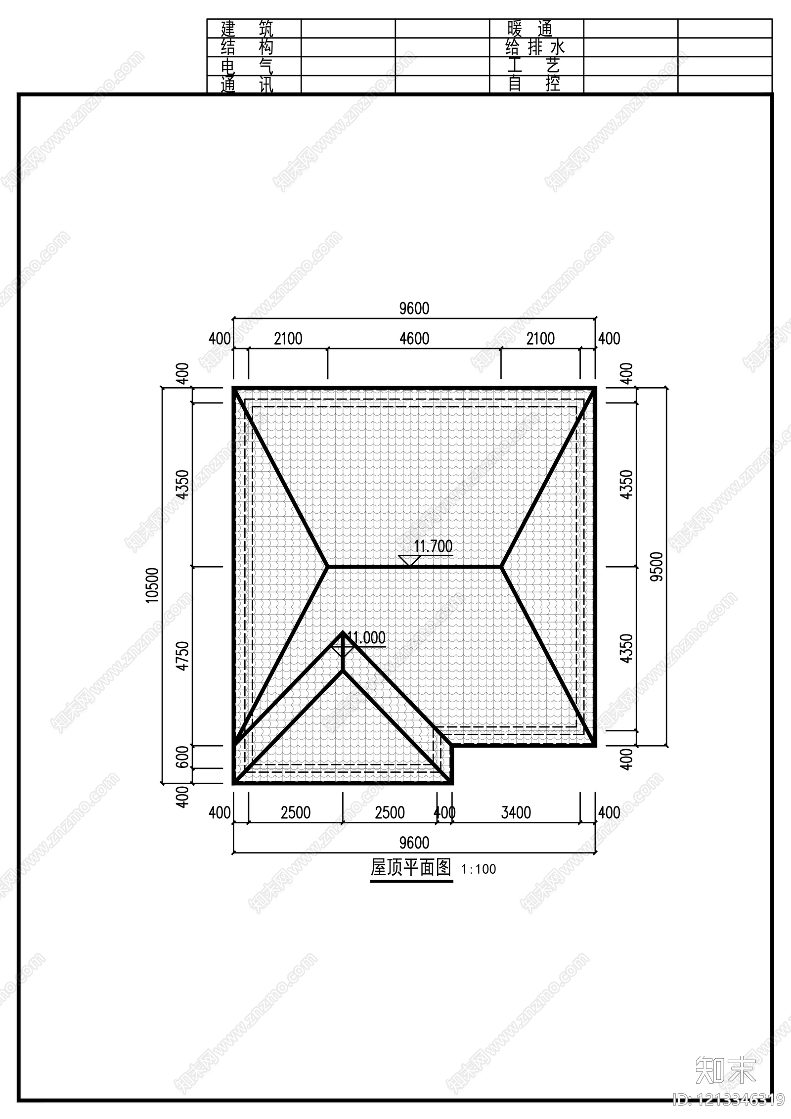 现代别墅建筑cad施工图下载【ID:1213346319】