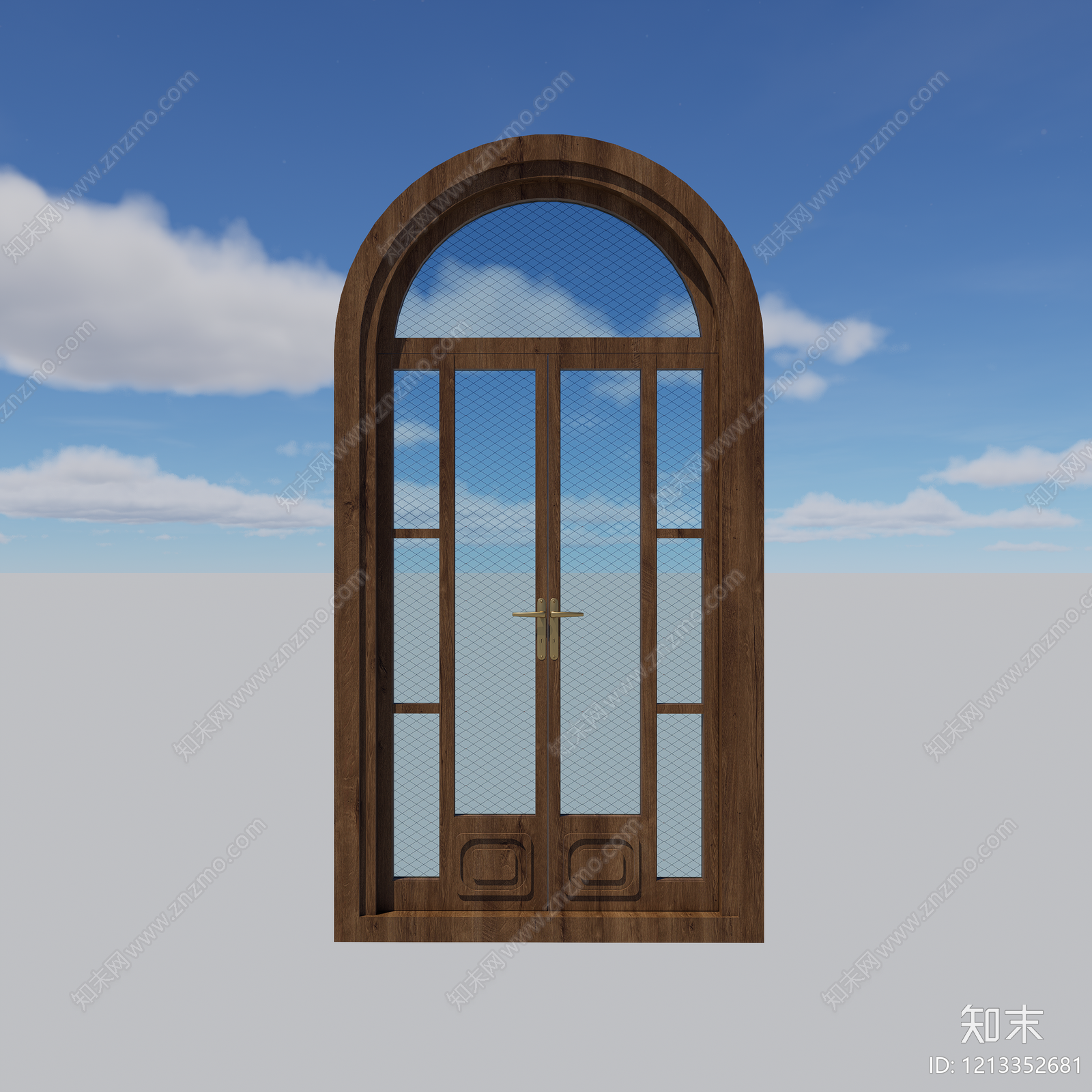 欧式复古门把手SU模型下载【ID:1213352681】