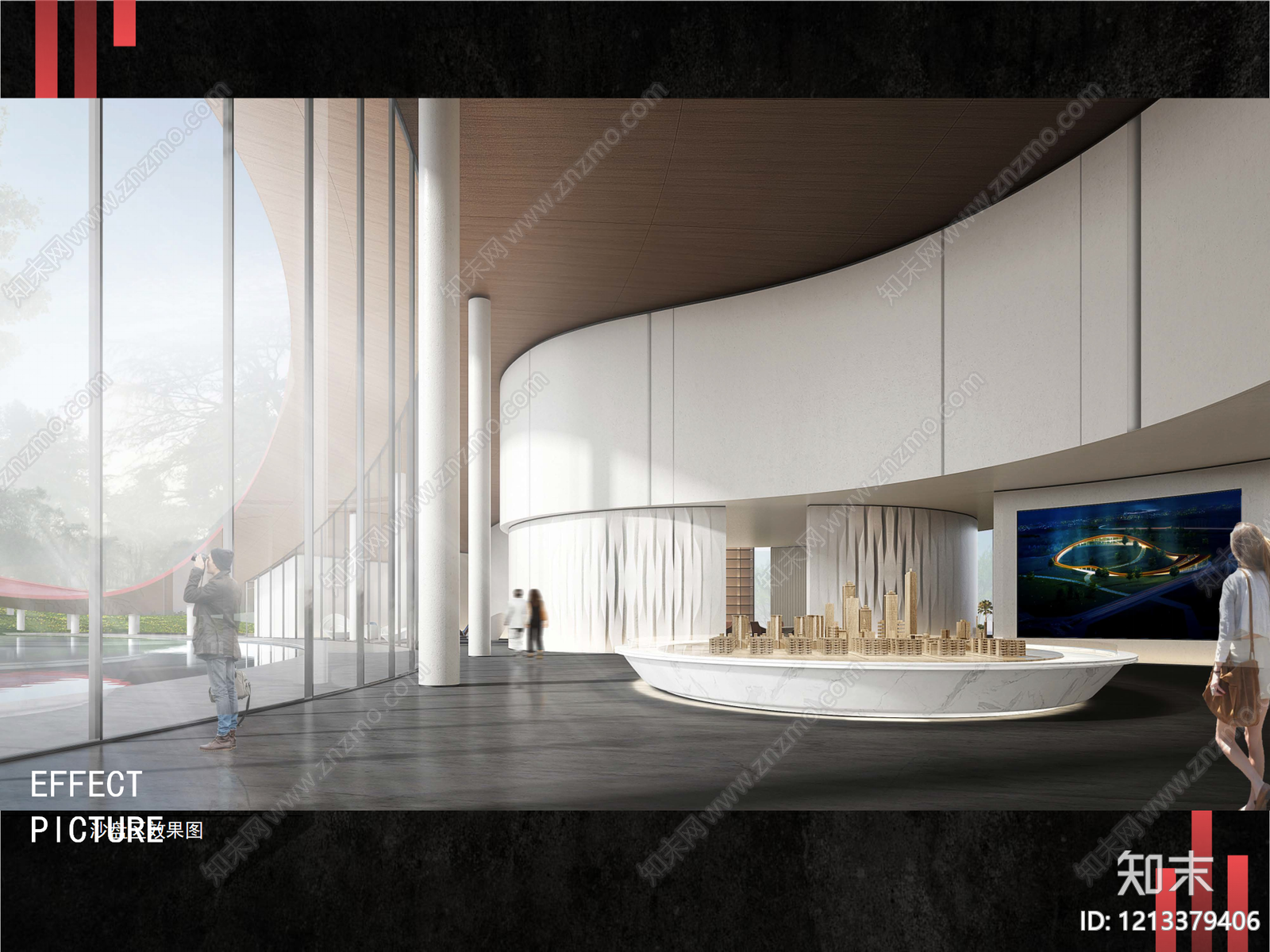 现代其他公共空间软装下载【ID:1213379406】