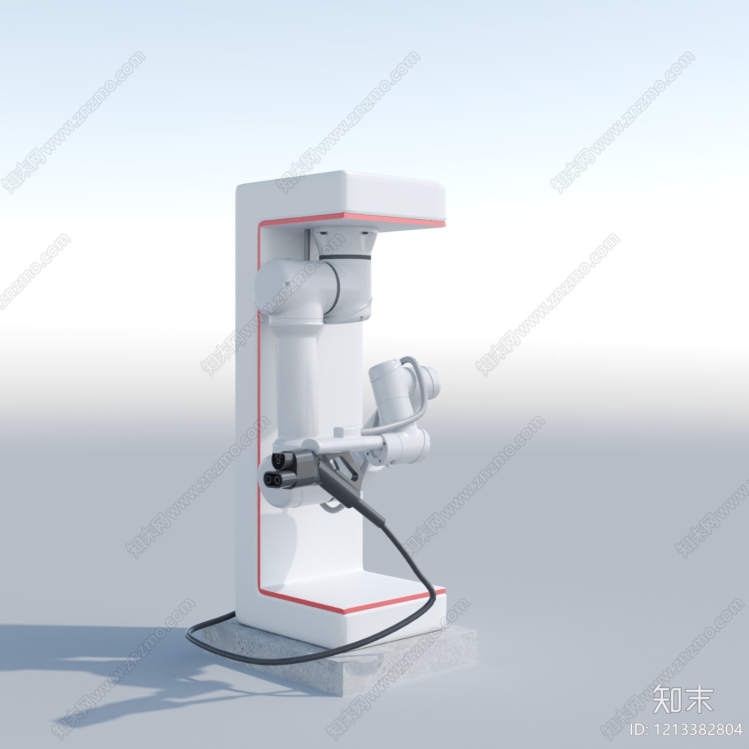 极简主义交通配件3D模型下载【ID:1213382804】
