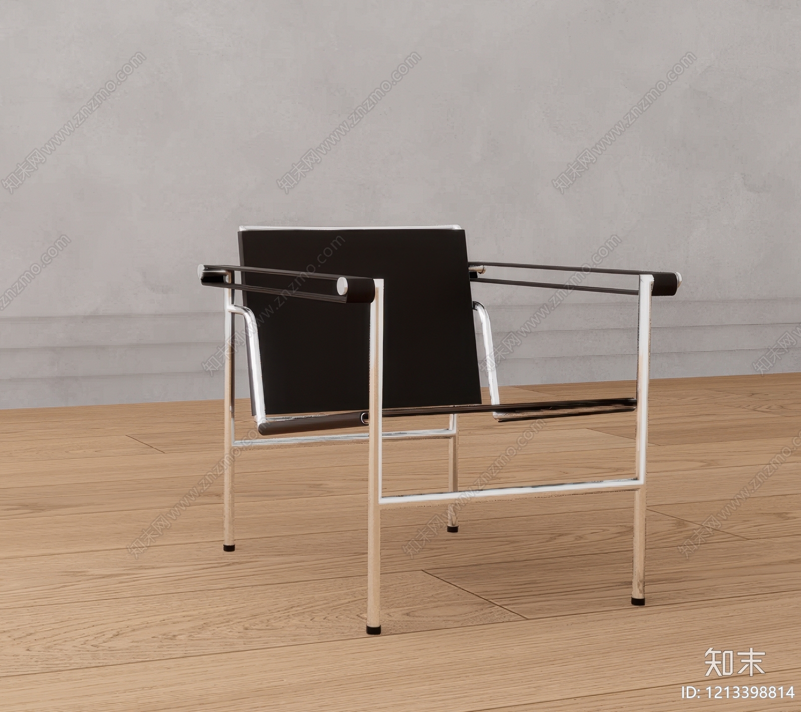 极简主义休闲椅SU模型下载【ID:1213398814】