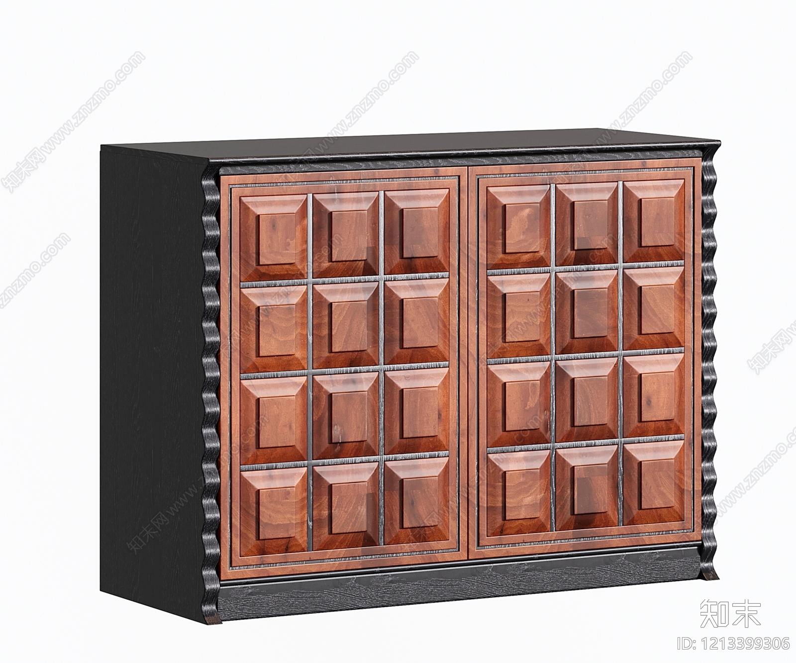 中古风储物柜SU模型下载【ID:1213399306】
