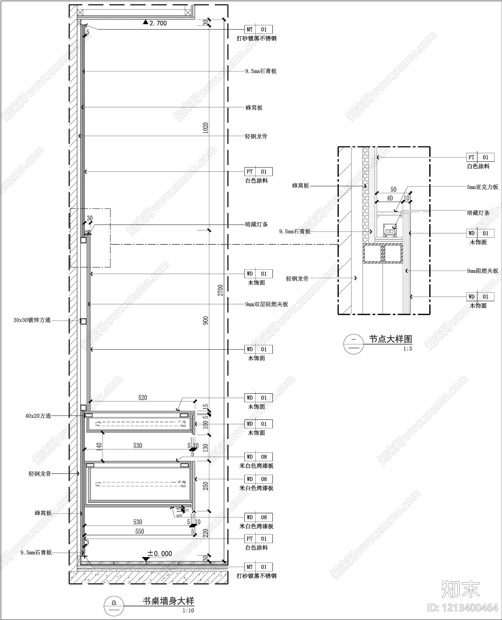 综合家具节点cad施工图下载【ID:1213400464】