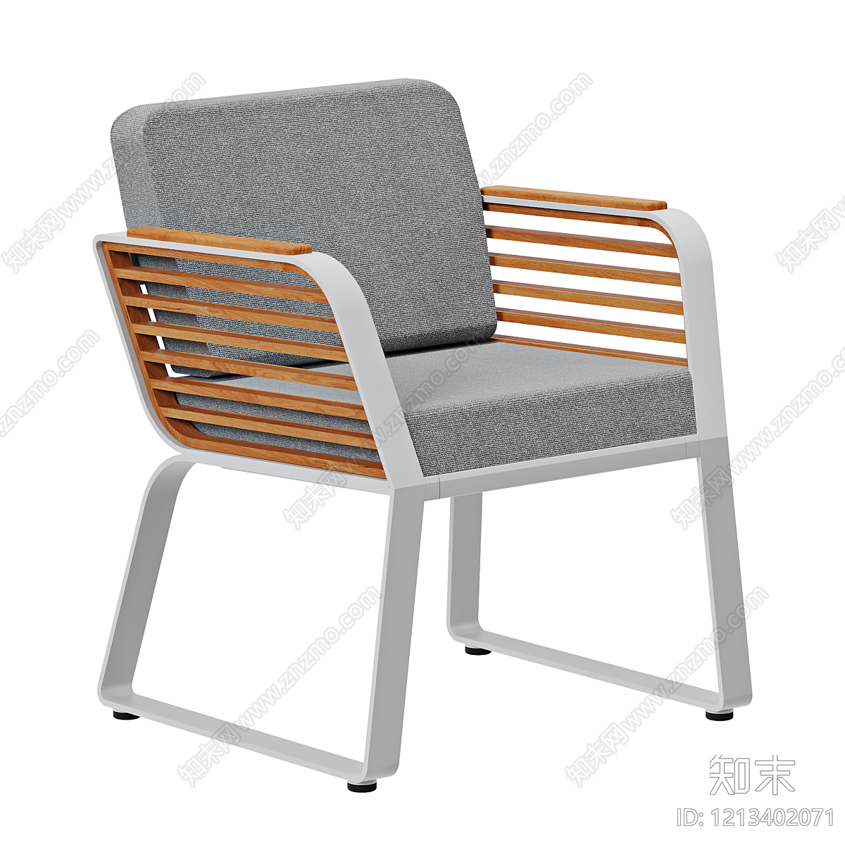 现代简约餐椅3D模型下载【ID:1213402071】