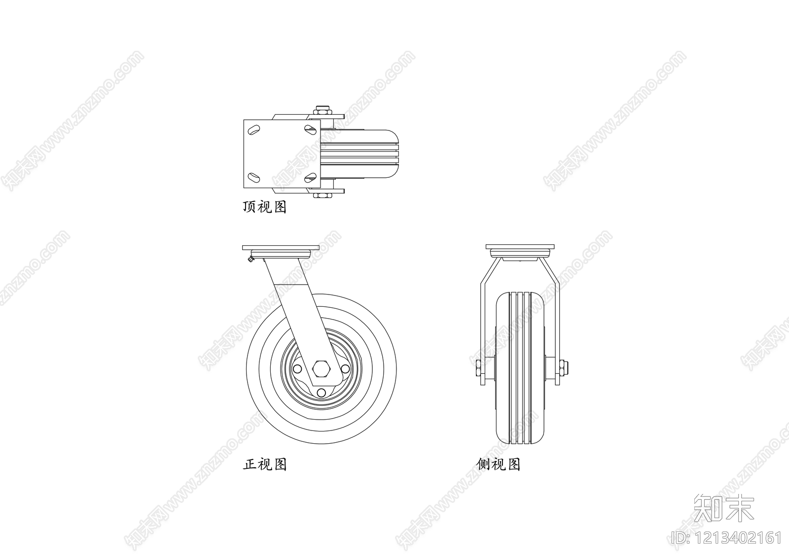 现代五金管件施工图下载【ID:1213402161】