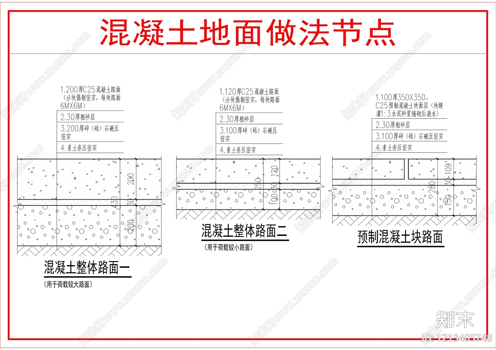 景观节点施工图下载【ID:1213405748】