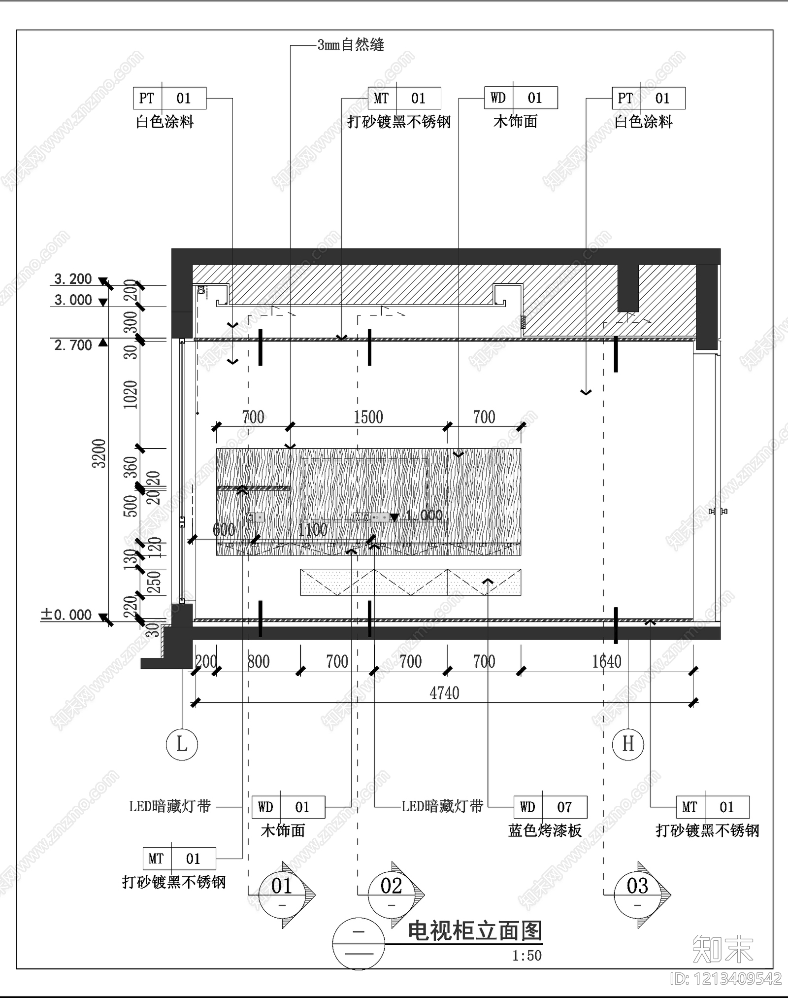 柜体节点cad施工图下载【ID:1213409542】