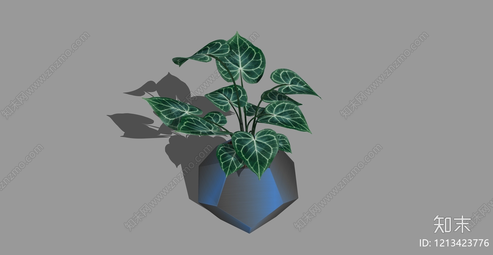 极简主义盆栽SU模型下载【ID:1213423776】