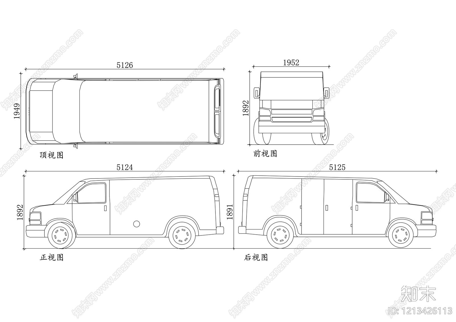 现代交通工具图库施工图下载【ID:1213426113】