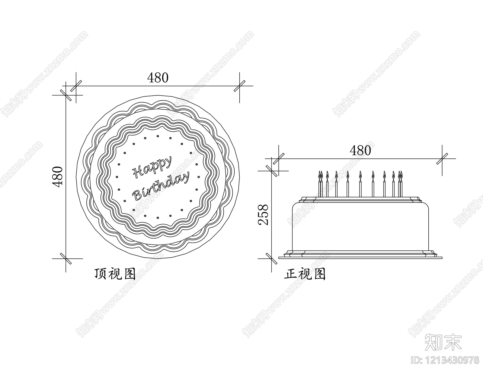 现代厨房设施cad施工图下载【ID:1213430978】