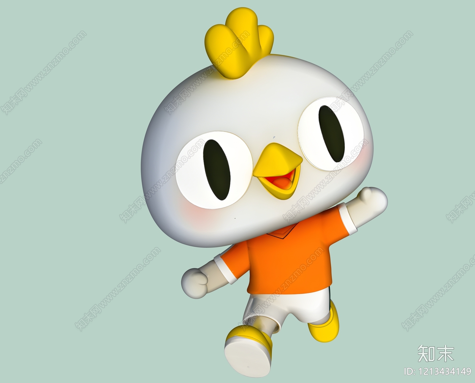 卡通Q版爬行动物SU模型下载【ID:1213434149】