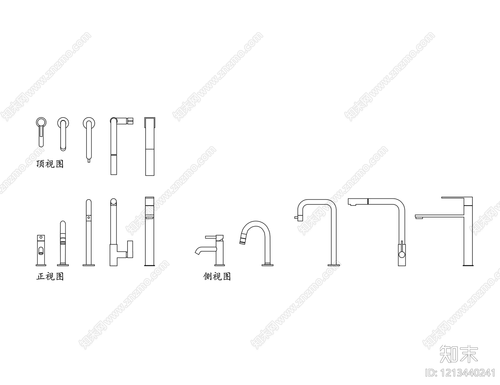 现代五金管件cad施工图下载【ID:1213440241】