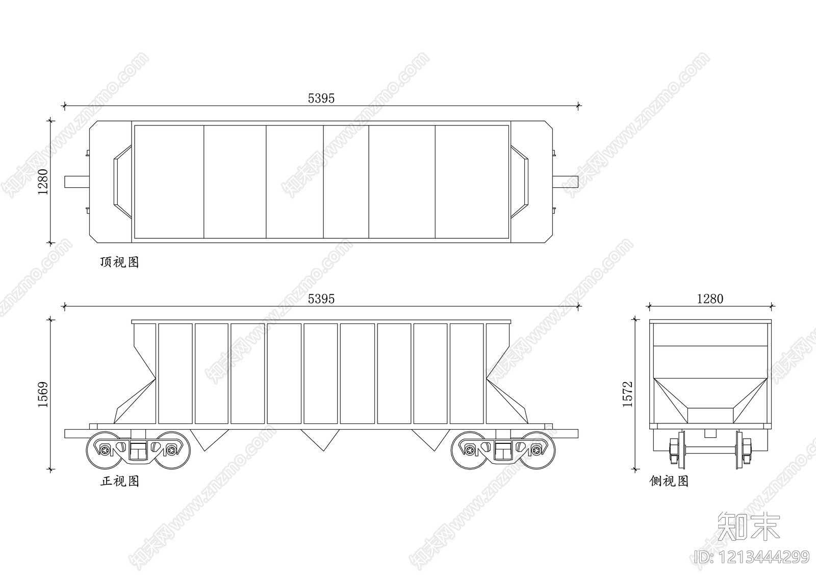现代交通工具图库施工图下载【ID:1213444299】