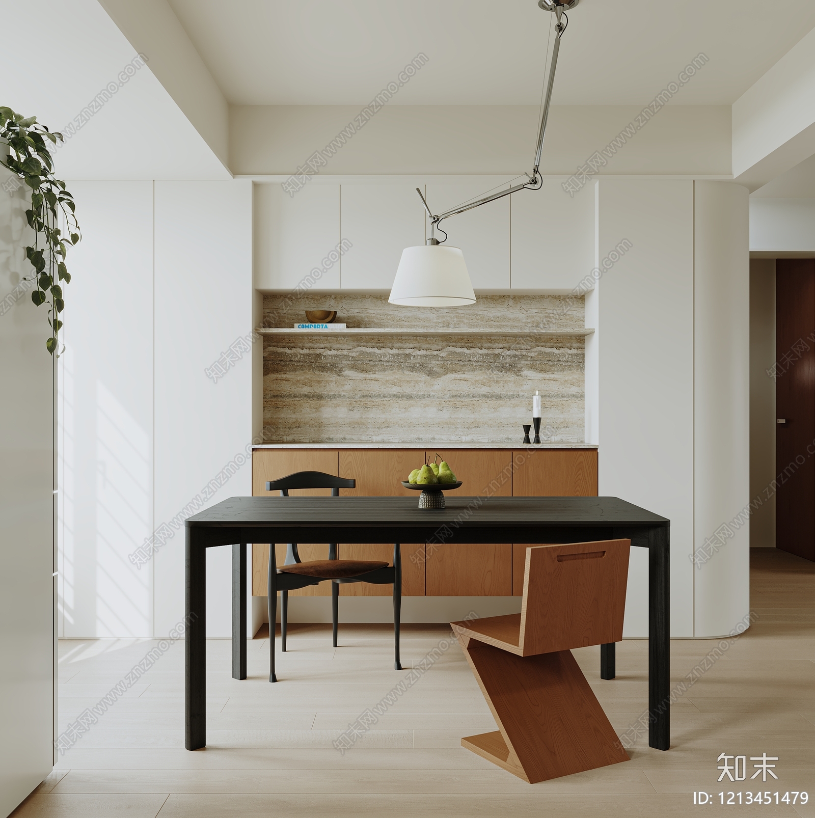 家居餐厅3D模型精品下载_3dmax模型_知末网