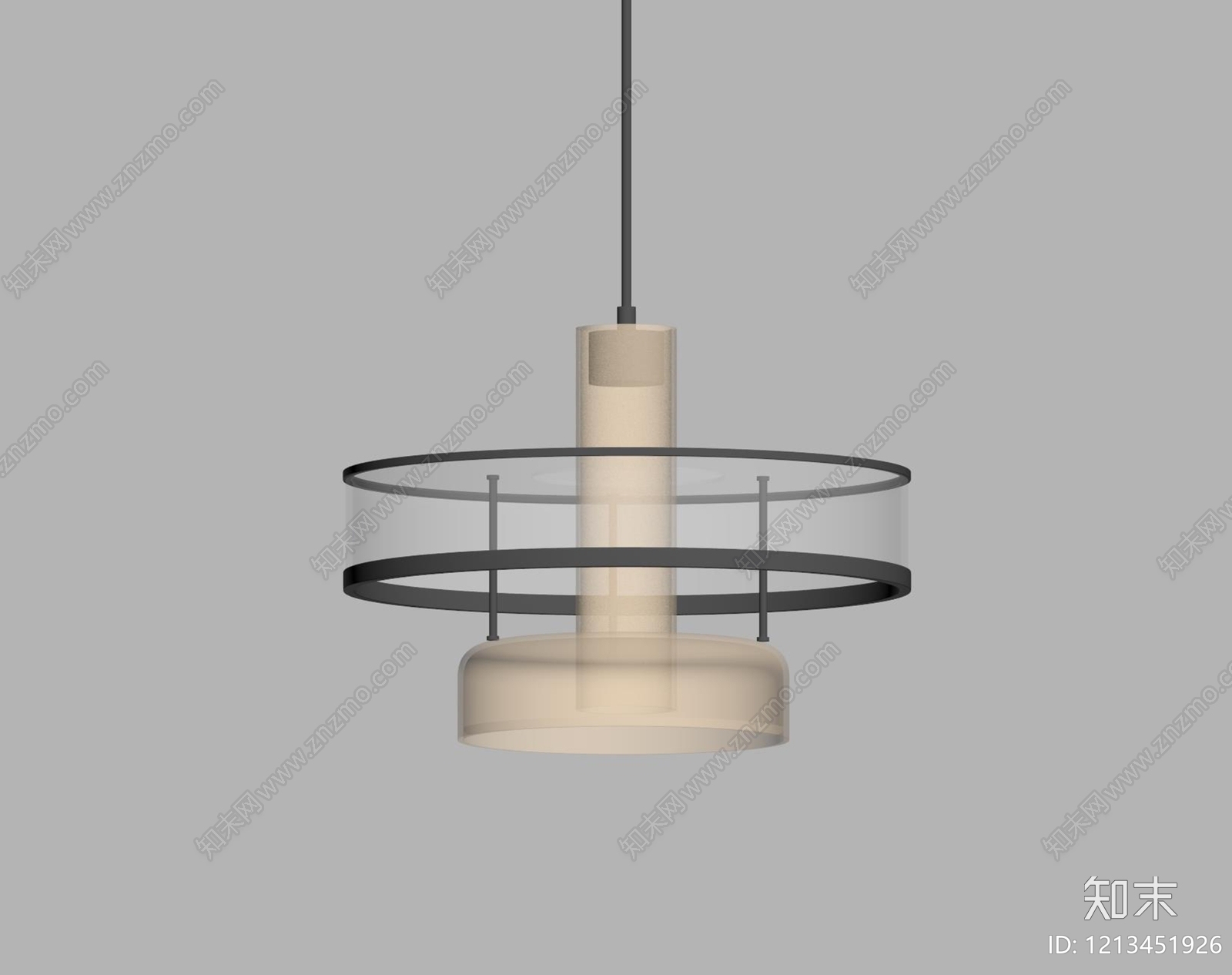 现代简约吊灯SU模型下载【ID:1213451926】