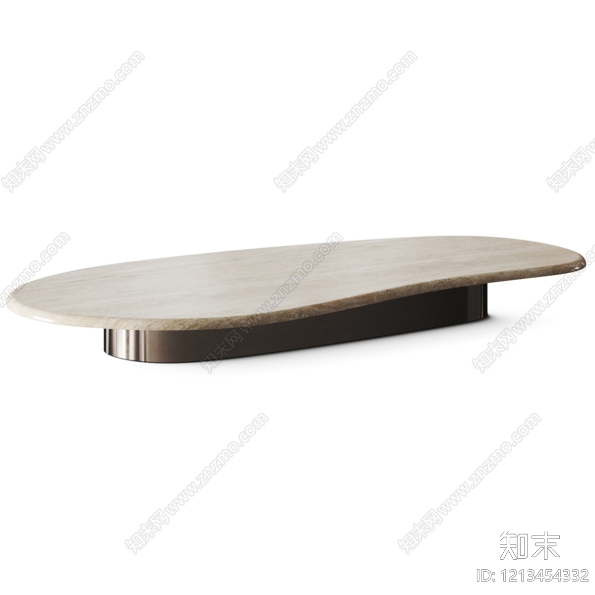 现代简约茶几3D模型下载【ID:1213454332】