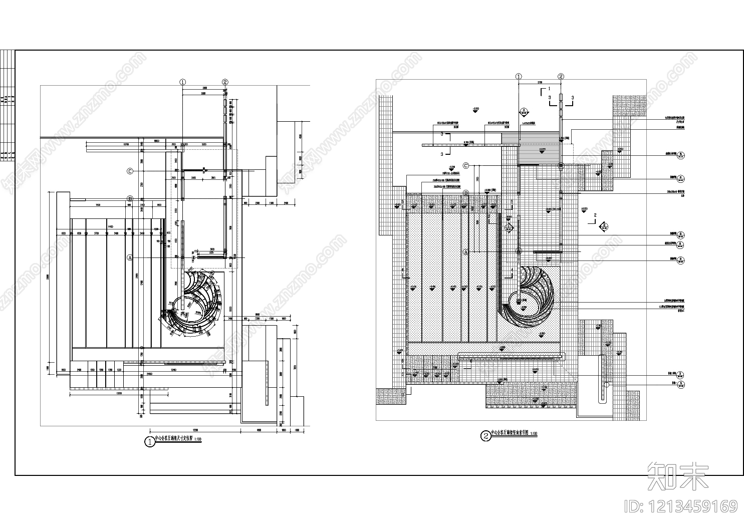 现代极简售楼处建筑SU模型下载【ID:1213459169】
