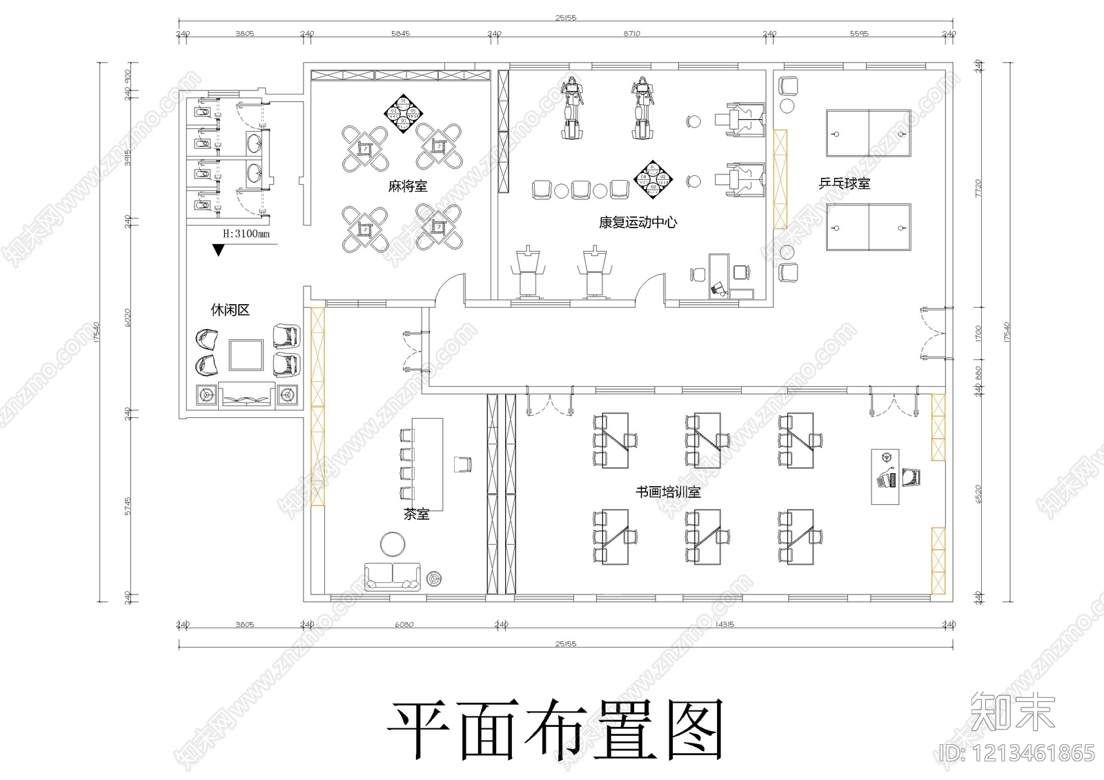 工装平面图施工图下载【ID:1213461865】