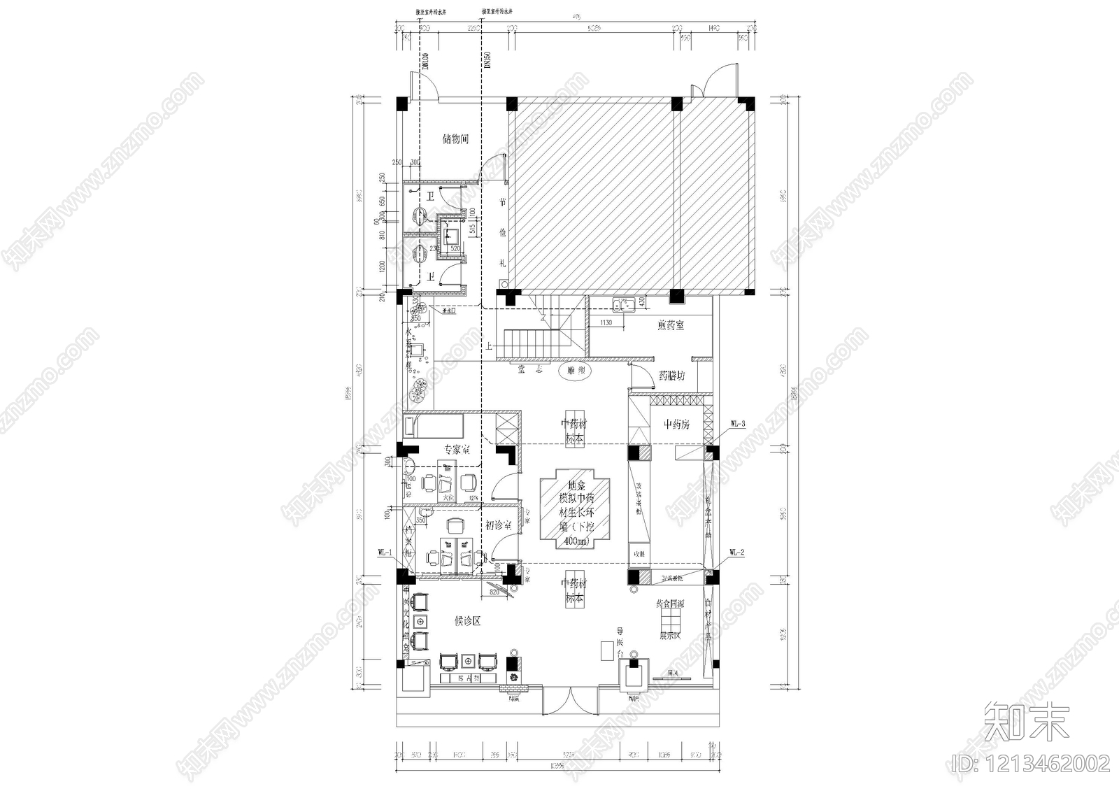 其他给排水cad施工图下载【ID:1213462002】