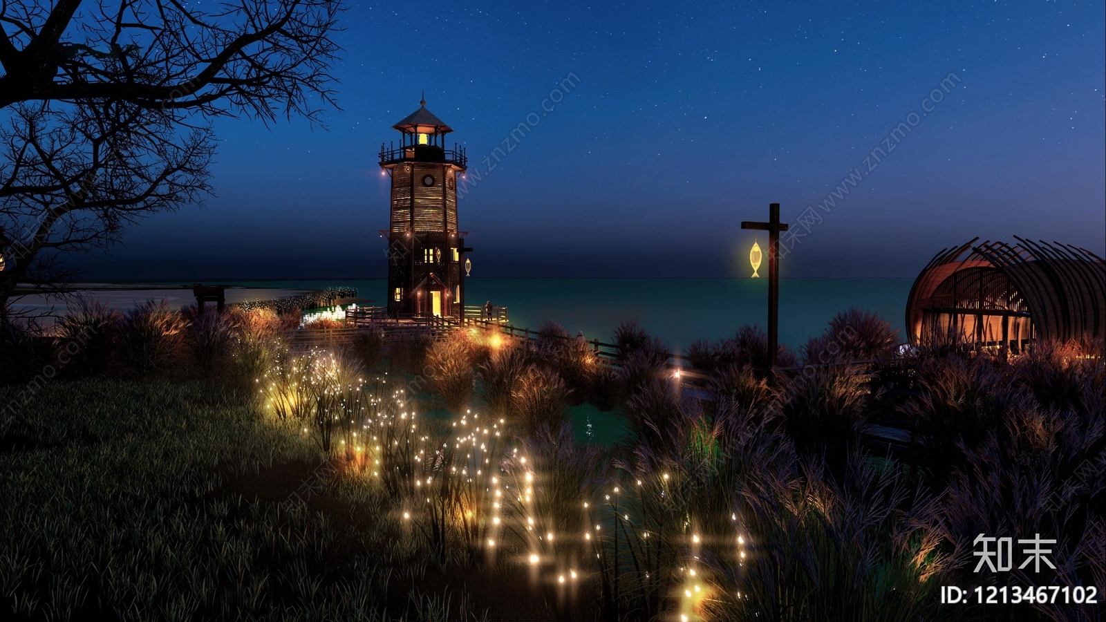 乡村复古塔楼SU模型下载【ID:1213467102】