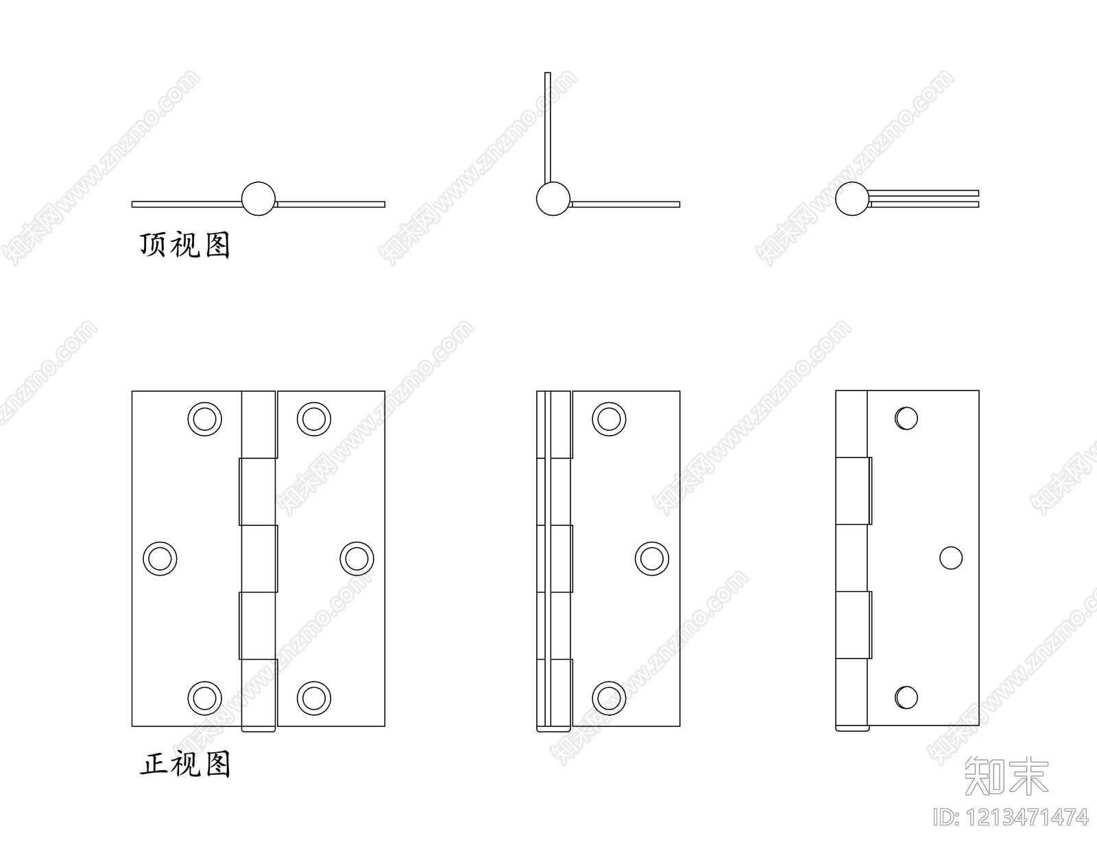 现代五金管件施工图下载【ID:1213471474】