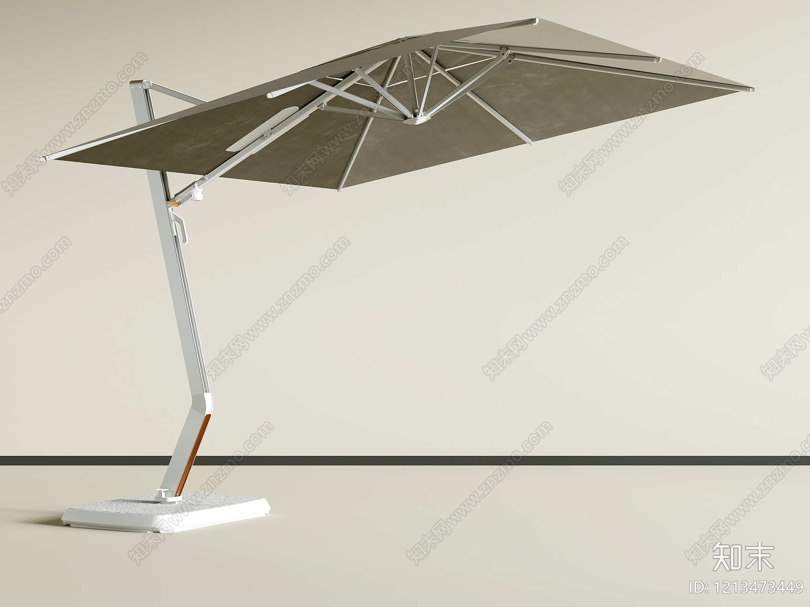 极简遮阳伞SU模型下载【ID:1213473449】