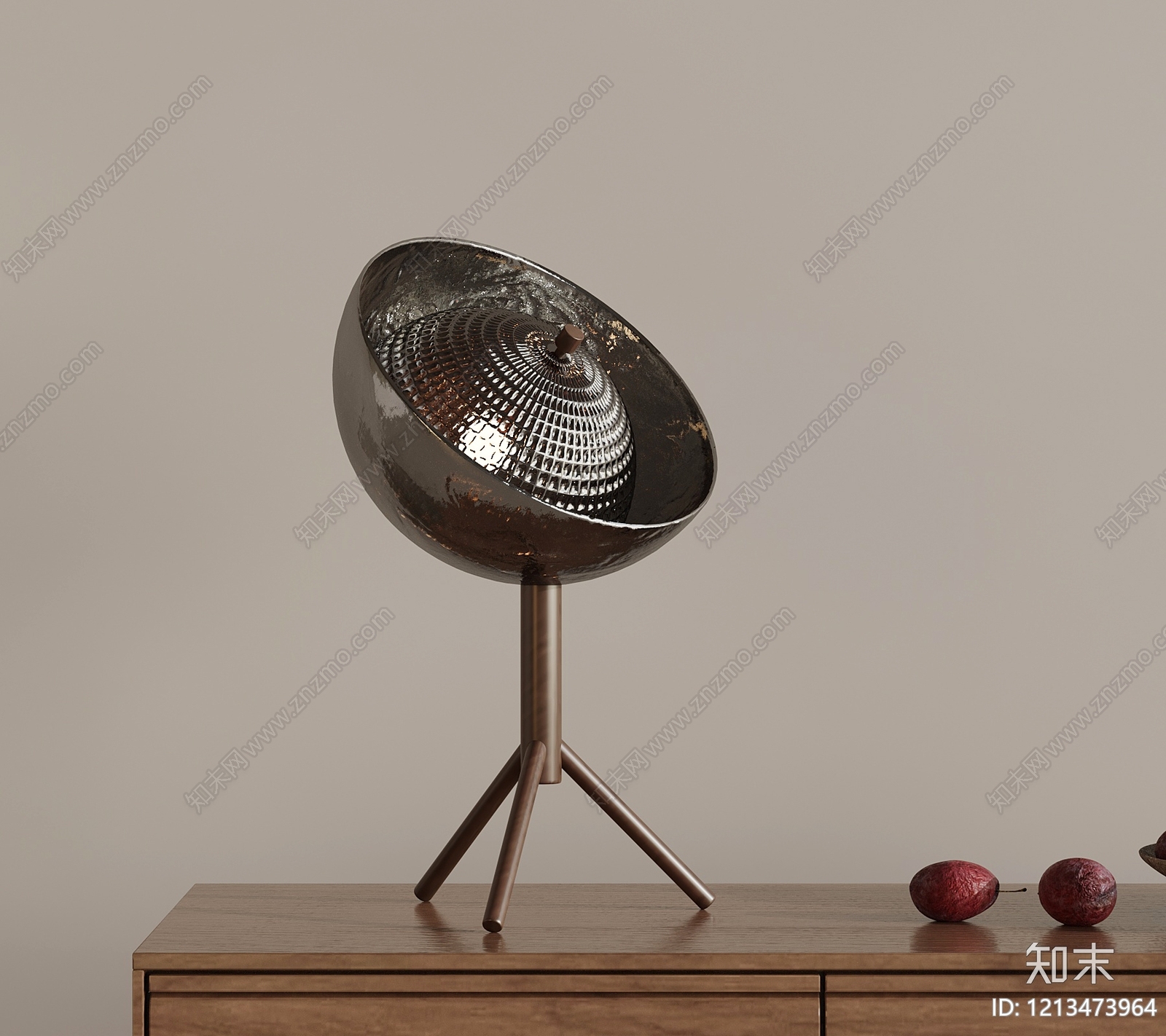 现代简约台灯3D模型下载【ID:1213473964】
