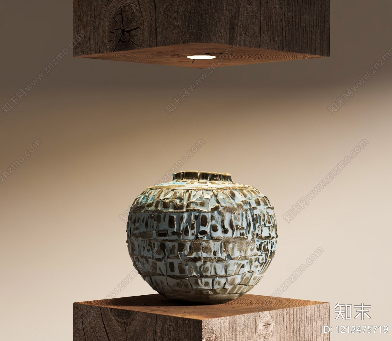 侘寂风花瓶SU模型下载【ID:1213475719】