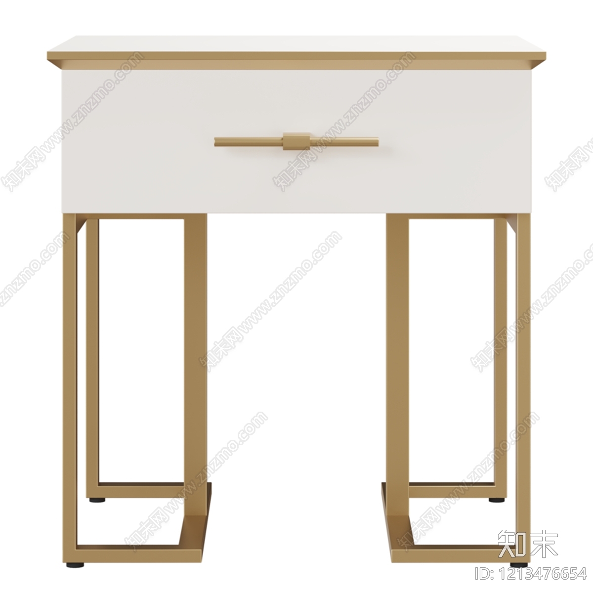 现代简约床头柜3D模型下载【ID:1213476654】