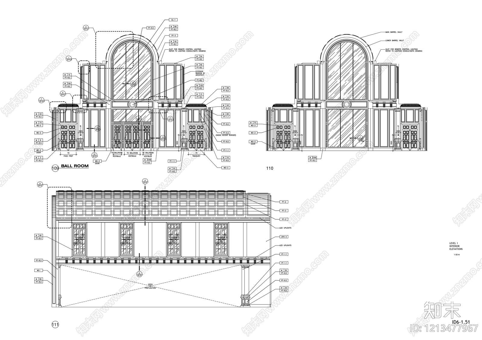 外立面装饰构件施工图下载【ID:1213477967】