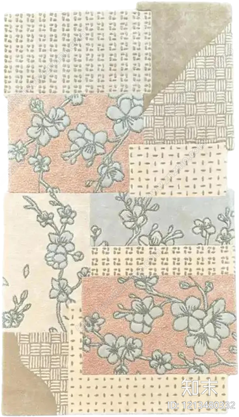 新中式侘寂其他地毯贴图下载【ID:1213480332】