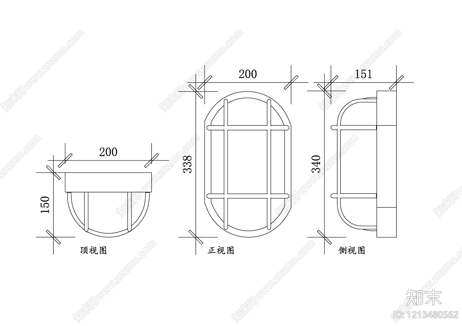 现代灯具图库施工图下载【ID:1213480562】
