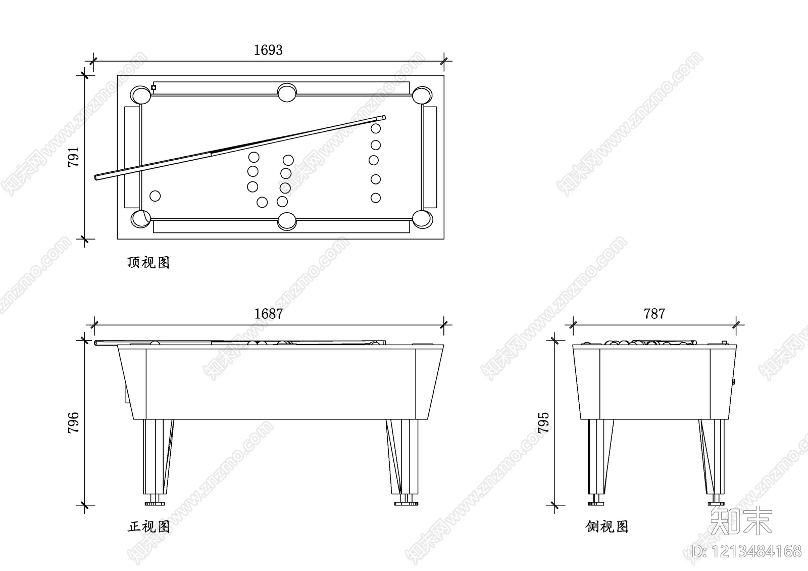 现代综合软装摆件图库施工图下载【ID:1213484168】