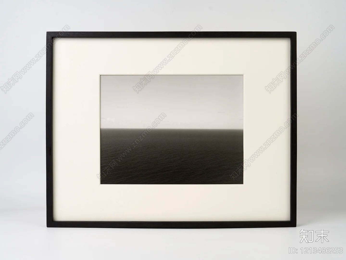 现代极简黑白挂画贴图下载【ID:1213486253】